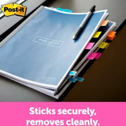 Post-it Flags in Desk Grip Dispenser, 1