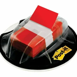 Post-it Flags in Desk Grip Dispenser, 1