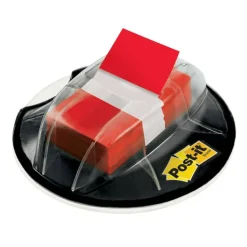 Post-it Flags in Desk Grip Dispenser, 1