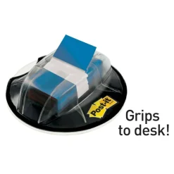 Post it Flags in Desk Grip Dispenser, 1