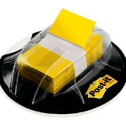 Post-it Flags in Desk Grip Dispenser, 1