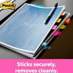 Post-it Flags in Desk Grip Dispenser, 1
