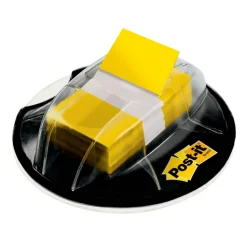 Post-it Flags in Desk Grip Dispenser, 1