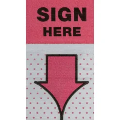 Post-it Flags, 1 in. x 1.7 in., 1 Dispenser, 200 Flags/Dispenser, Red, Printed 