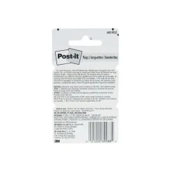 Post-it Flags, 1 in. x 1.7 in., 12 Dispensers, 50 Flags/Dispenser, Red, School Supplies for Students, Flags for Textbooks and Notebooks