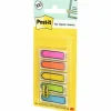Post-it Notes Arrow Flags, 1-3/4" x 1/2", Assorted Bright Colors, Pack Of 100 Flags