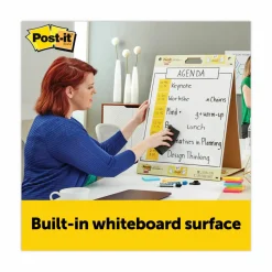 Post-it Notes Super Sticky Dry Erase Easel Pad, 20 in x 23 in, 1 Pad, 20 Sheets/Pad, Great for Virtual Teachers and Students, White