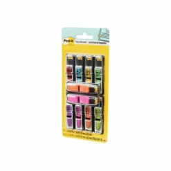 Post-it Signature and Highlight Flag Combo Pack, .5