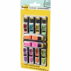 Post-it Signature and Highlight Flag Combo Pack, .5