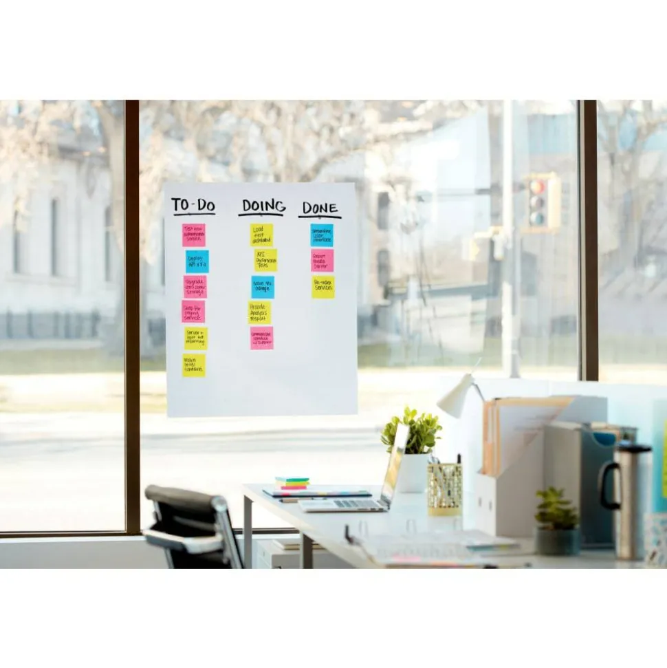 Post-it Super Sticky Easel Pads, 20" x 23", 4 Pads, 20 Sheets/Pad, School Supplies for Classrooms, White