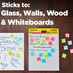 Post-it Super Sticky Easel Pads, 25" x 30", 8 Pads, 30 Sheets/Pad, School Supplies for Classrooms, White, 561WLVAD8PK