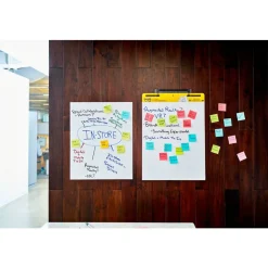 Post-it Super Sticky Easel Pads, 25" x 30", 2 Pads, 30 Sheets/Pad, School Supplies for Classrooms, White