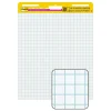 Post-it Super Sticky Easel Pads, 25" x 30", 4 Pads, 30 Sheets/Pad, School Supplies for Classrooms, Blue Grid, White