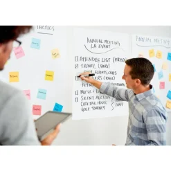Post-it Super Sticky Wall Pad, 20 in x 23 in, 1 Pad, 20 Sheets/Pad, Great for Virtual Teachers and Students, White