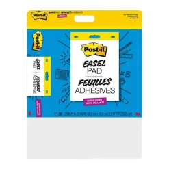 Post-it Super Sticky Wall Pad, 20 in x 23 in, 1 Pad, 20 Sheets/Pad, Great for Virtual Teachers and Students, White