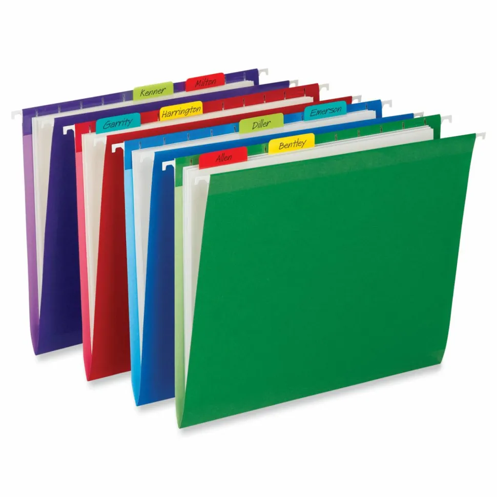 Post-it Tabs, 1 in. x 1.5 in., Pack of 66 Tabs, 3 Dispensers