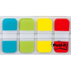 Post-it Tabs, .625 in. x 1.5 in., Pack of 40 Tabs