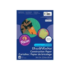 Prang Construction Paper, 9" x 12", Pink, Pack Of 50