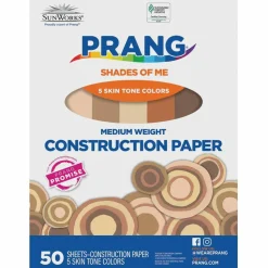 Prang Multicultural Construction Paper, 12