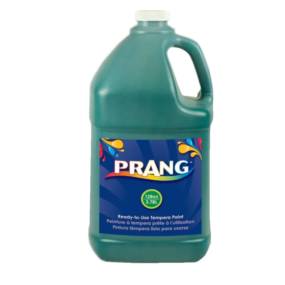 Prang Ready-To-Use Tempera Paint, 128 Oz., Green