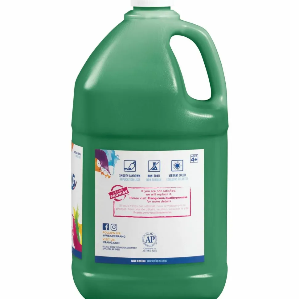 Prang Ready-To-Use Tempera Paint, 128 Oz., Green
