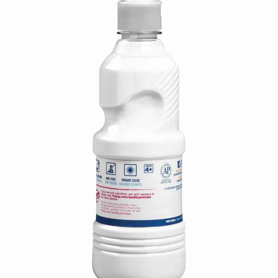 Prang Ready-To-Use Tempera Paint, 16 Oz., White