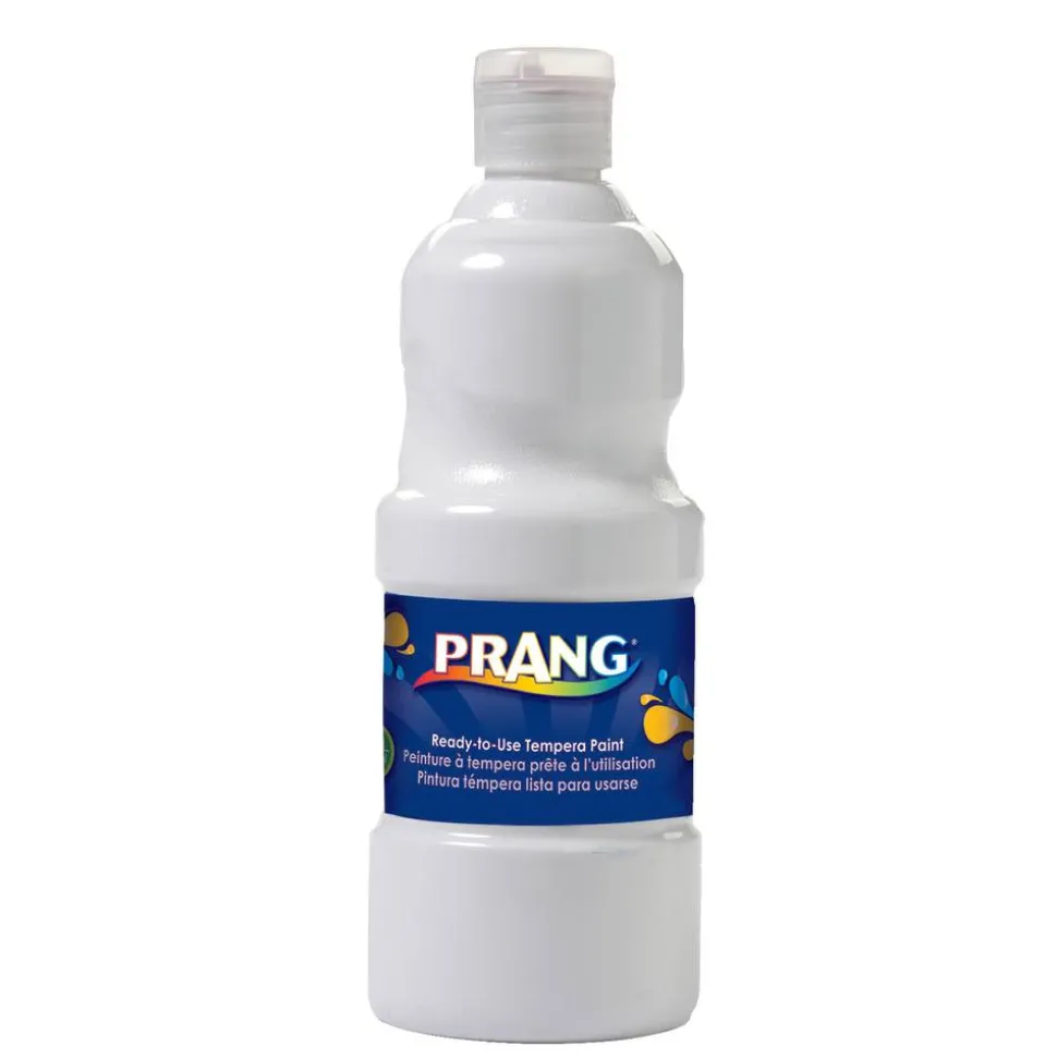 Prang Ready-To-Use Tempera Paint, 16 Oz., White