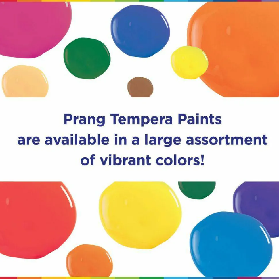 Prang Ready-To-Use Tempera Paint, 16 Oz., White