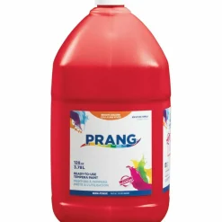 Prang Ready-To-Use Tempera Paint, 128 Oz., Red