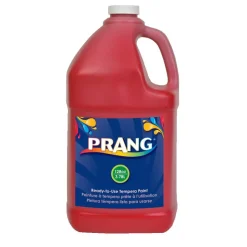 Prang Ready-To-Use Tempera Paint, 128 Oz., Red