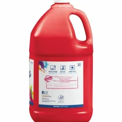 Prang Ready-To-Use Tempera Paint, 128 Oz., Red