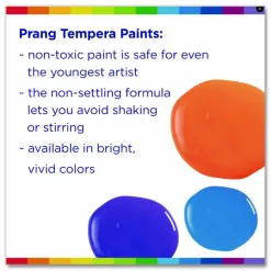 Prang Ready-To-Use Tempera Paint, 128 Oz., Yellow
