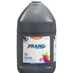 Prang Ready-To-Use Tempera Paint, 128 Oz., Black