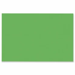 Prang SunWorks Construction Paper, 50 lb Text Weight, 12 x 18, Bright Green, 50/Pack