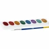 Prang Washable Glitter Watercolor Paint, Set Of 8