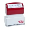 Pre-Inked Message Stamp, "Entered", Blue