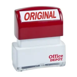 Pre-Inked Message Stamp, "Original", Red