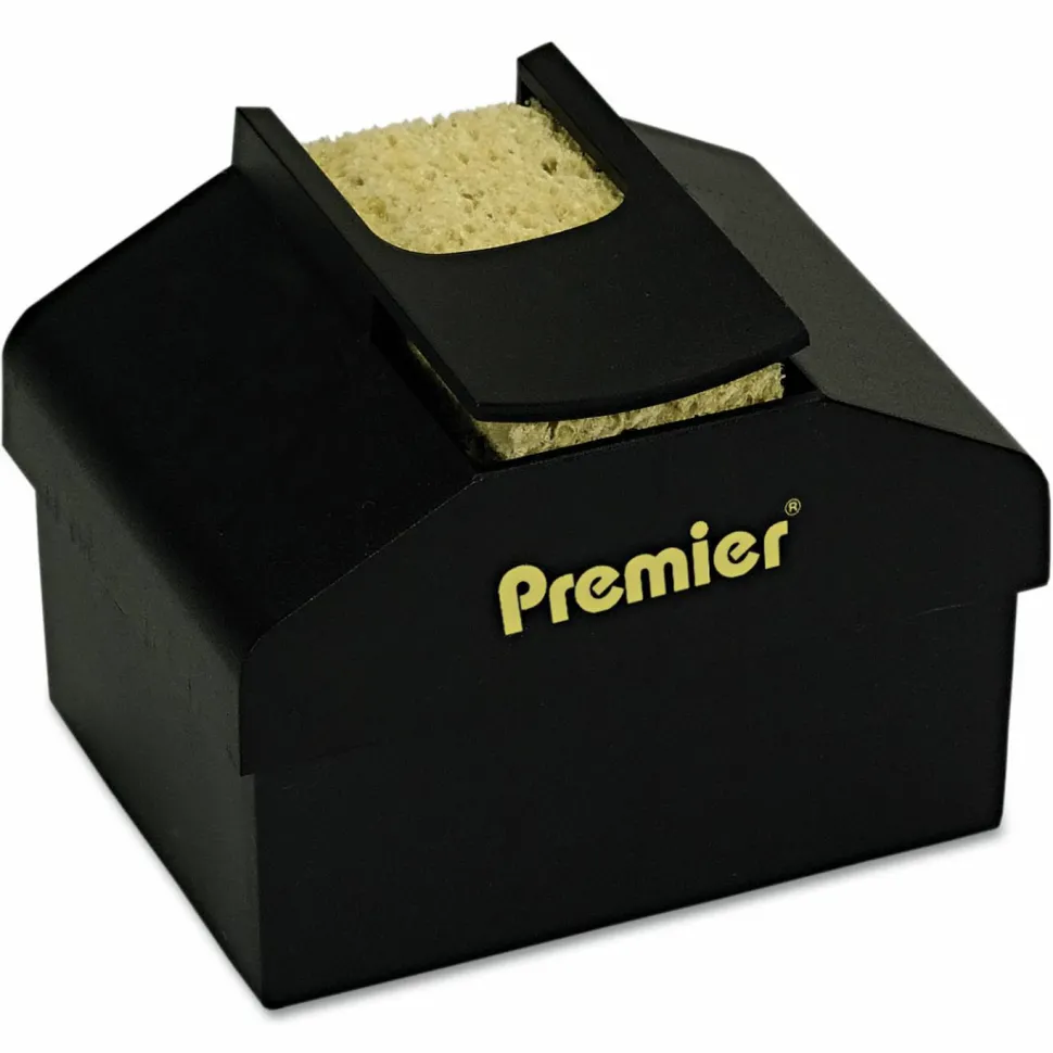 Premier Aquapad Envelope Moisture Dispenser, 3.75" x 3.75" x 2.25", Black