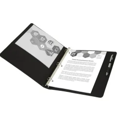 Premium Leatherette Presentation View 3-Ring Binder, 1