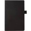 Premium Hardcover Business Journal, 8 1/2" x 5 1/2", Narrow Ruled, 192 Pages (96 Sheets), Black