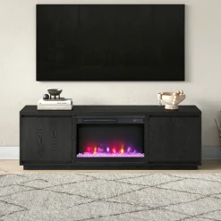 Presque Rectangular TV Stand with 26