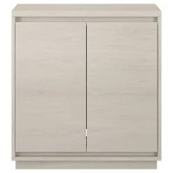 Presque 30" Wide Rectangular Accent Cabinet in Alder White