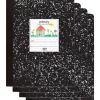 Primary Composition Book, 7-1/2" x 9-3/4", Unruled/Primary Ruled, 100 Sheets Per Book, Pack Of 4 Books