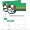 PrintWorks Professional Pre-Perforated Paper for Invoices, Statements, Gift Certificates & More