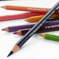 Prismacolor Professional Thick Lead Art Pencils, Assorted Colors, Set Of 24 Pencils