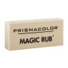 Prismacolor Magic Rub Vinyl Erasers, Beige, Pack Of 3