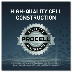Procell by Duracell 9-Volt Alkaline Batteries