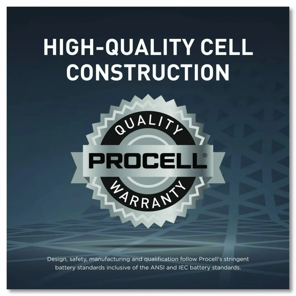 Procell by Duracell 9-Volt Alkaline Batteries