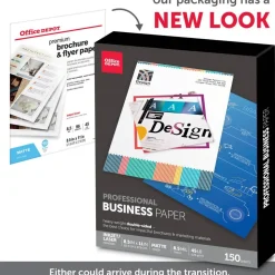 Professional Business Paper, Matte, Double-Sided, Letter, White, Pack Of 150 Sheets