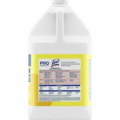 Professional LYSOL Brand Disinfectant Deodorizing Cleaner Concentrate, Lemon Scent, 128 oz Bottle, 4/Carton